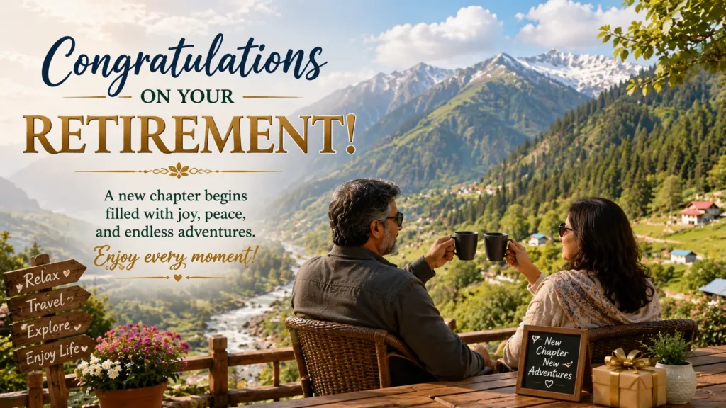 Congratulations Wishes on Retirement center (2)