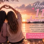 11th Anniversary Wishes