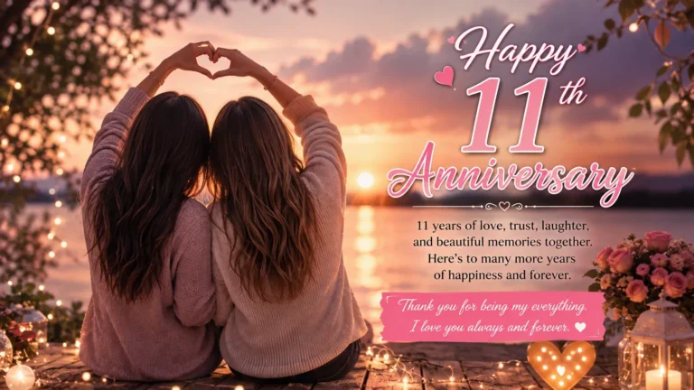 11th Anniversary Wishes