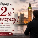 12th Anniversary Wishes