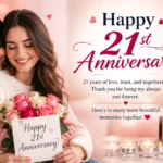 21st Anniversary Wishes