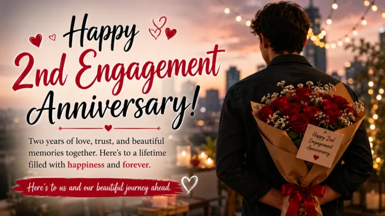 2nd Engagement Anniversary Wishes