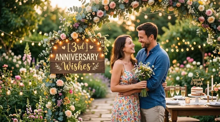 3rd anniversary wishes