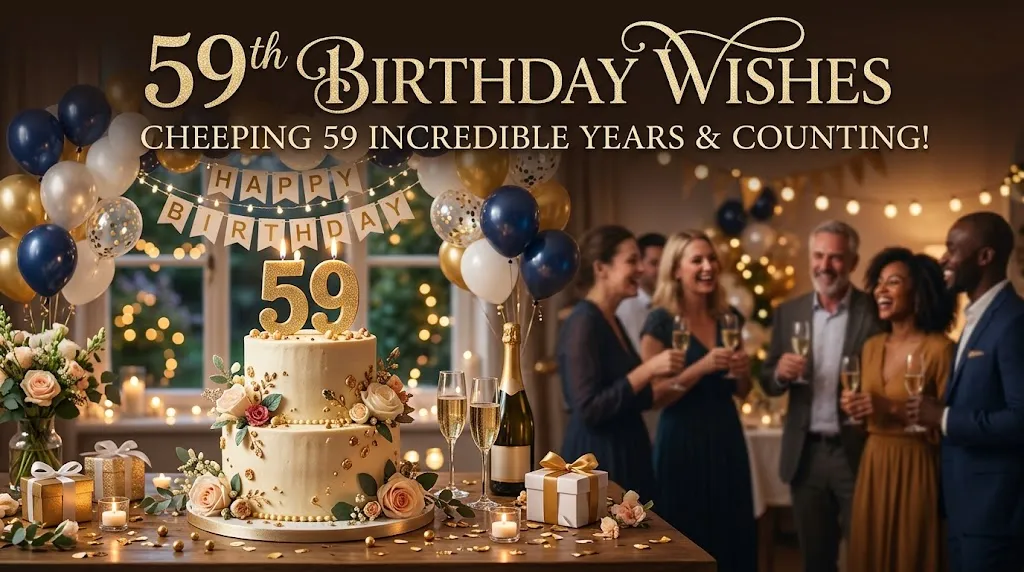 59th Birthday Wishes