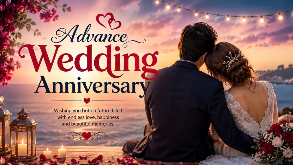 Advance Wedding Anniversary cenytre (1)