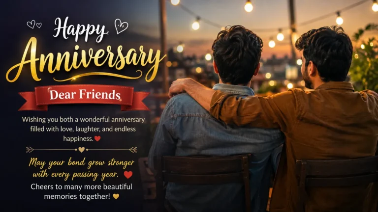 Anniversary Wishes for Friends 2