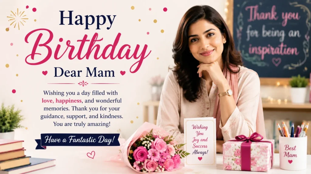 Birthday Wishes for Mam center (3)