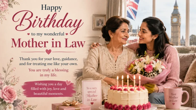 Birthday Wishes to Mother in Law