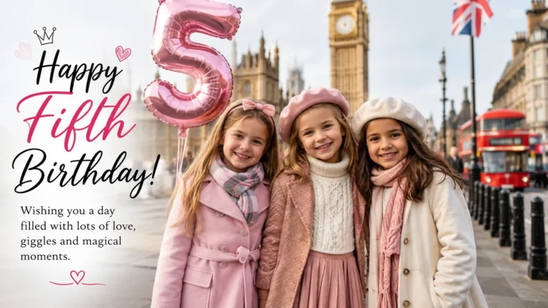 Fifth Birthday Wishes