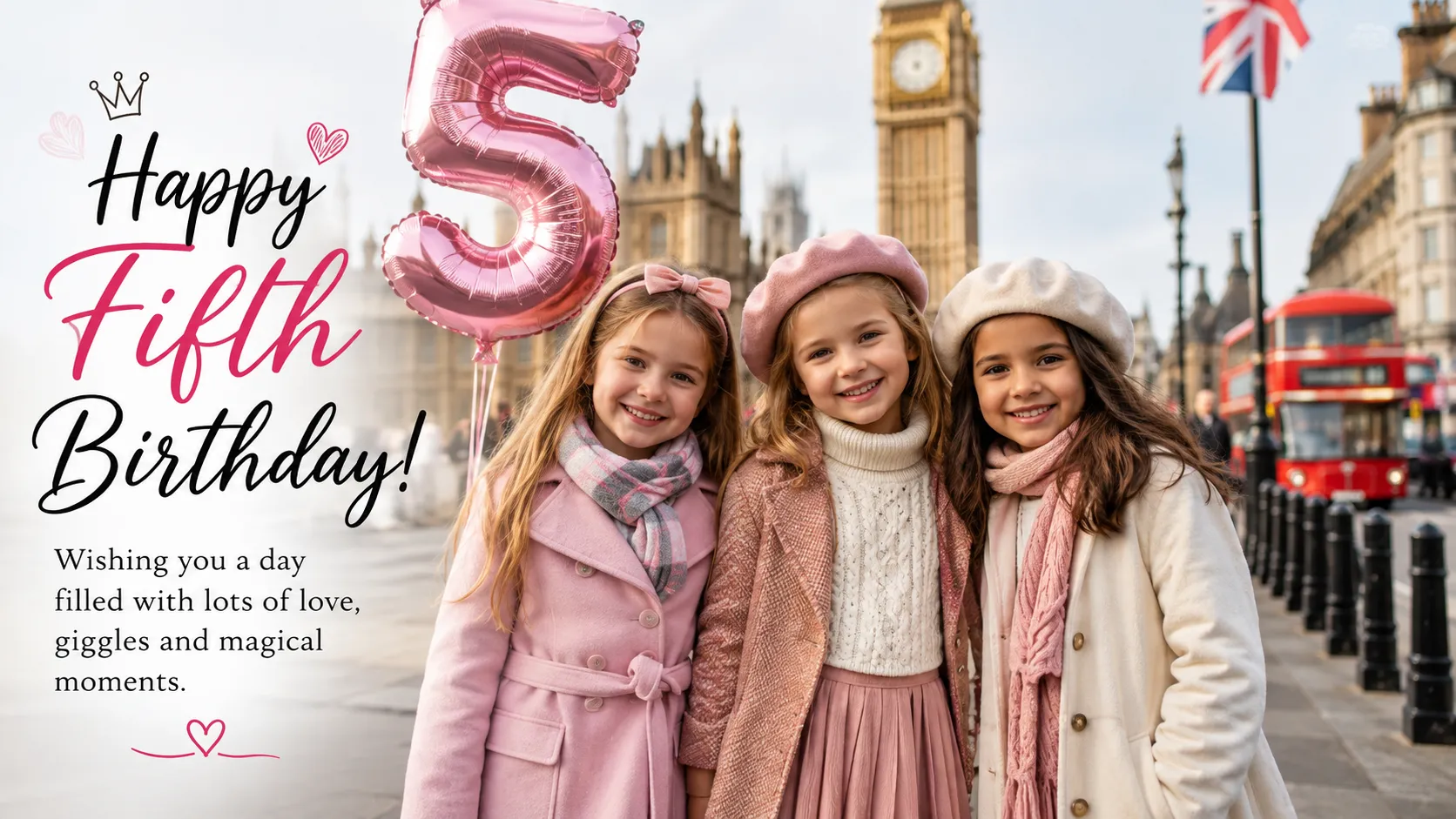 Fifth Birthday Wishes