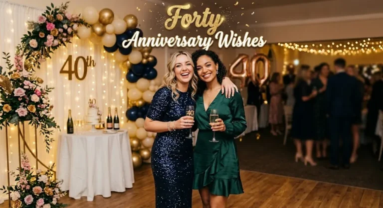 Forty Anniversary Wishes