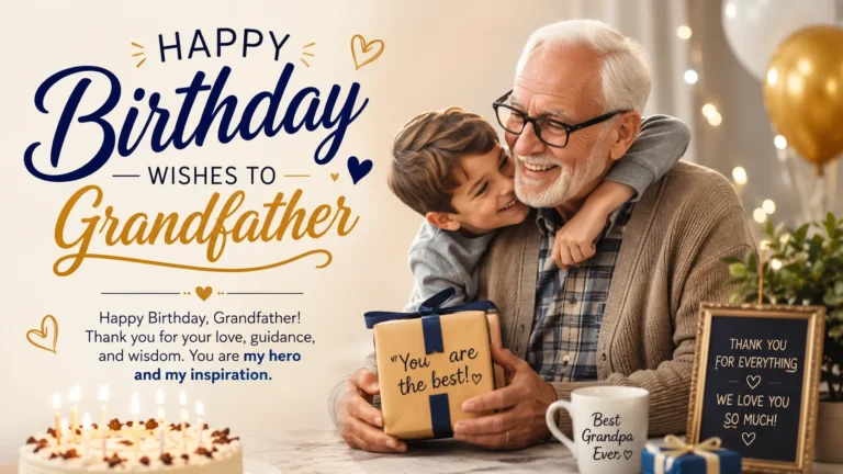 Happy Birthday Wishes to Grandfather