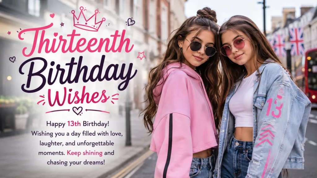 Thirteenth Birthday Wishes center (1)