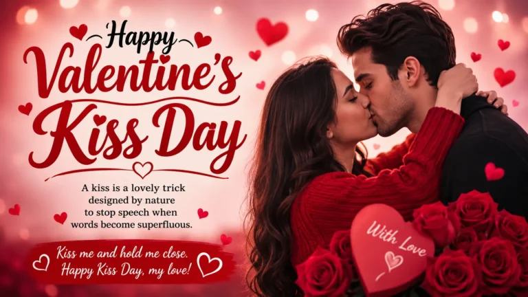 Valentine’s Kiss Day Wishes