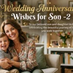 Wedding Anniversary Wishes for Son -2 center (1)