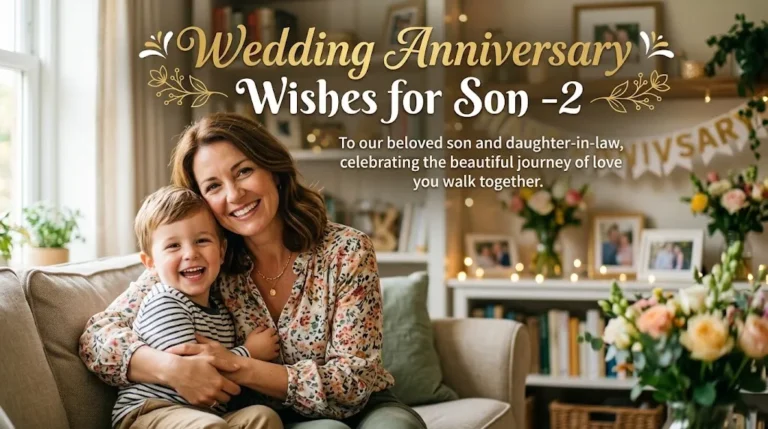Wedding Anniversary Wishes for Son -2 center (1)