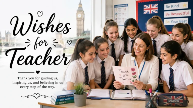 Wishes for Teacher