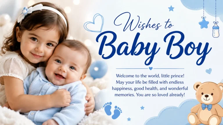 Wishes to Baby Boy