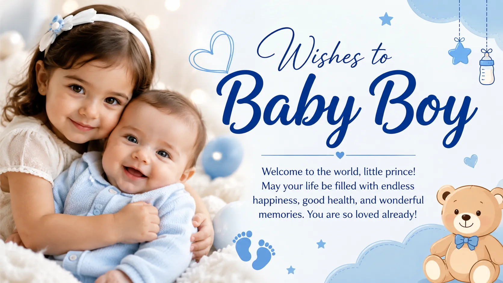 Wishes to Baby Boy