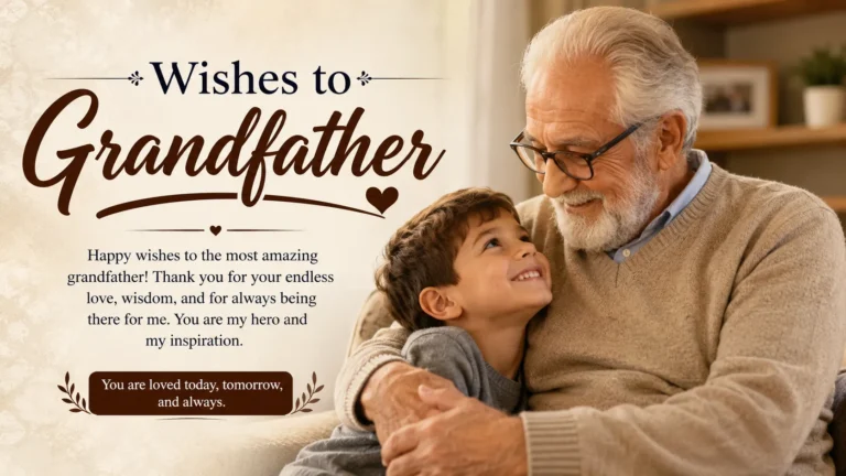  Wishes to Grandfather 