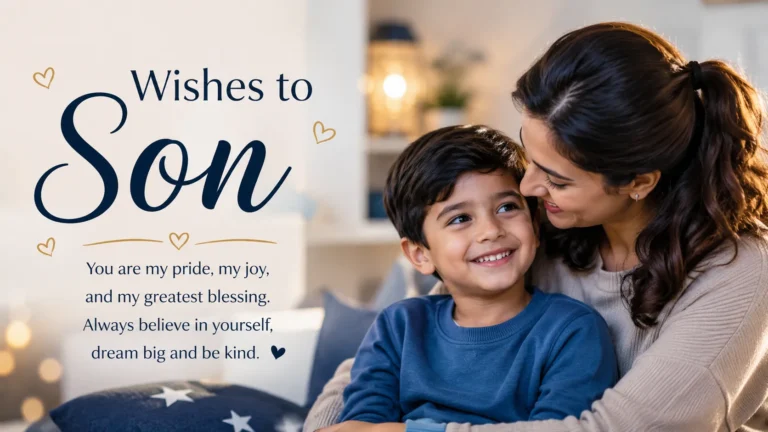 Wishes to Son