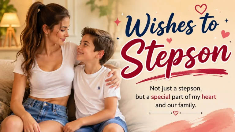 Wishes to Stepson