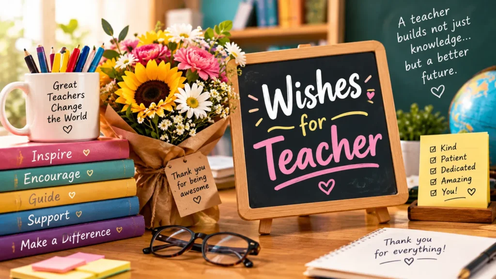 Wishes for Teacher