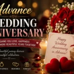 Advance Wedding Anniversary