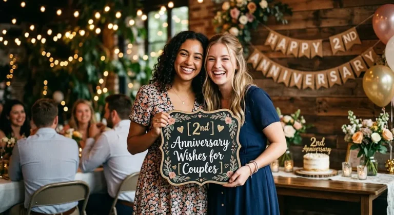 2nd Anniversary Wishes for Couples