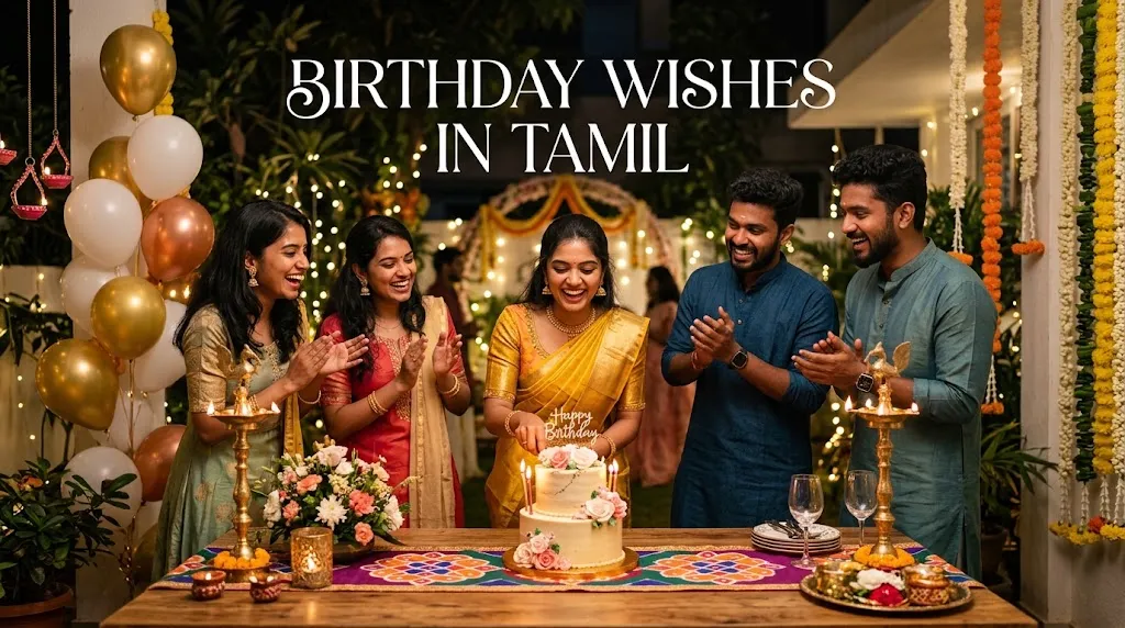 Birthday Wishes In Tamil