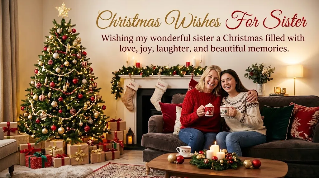 ChristmasWishes For Sister
