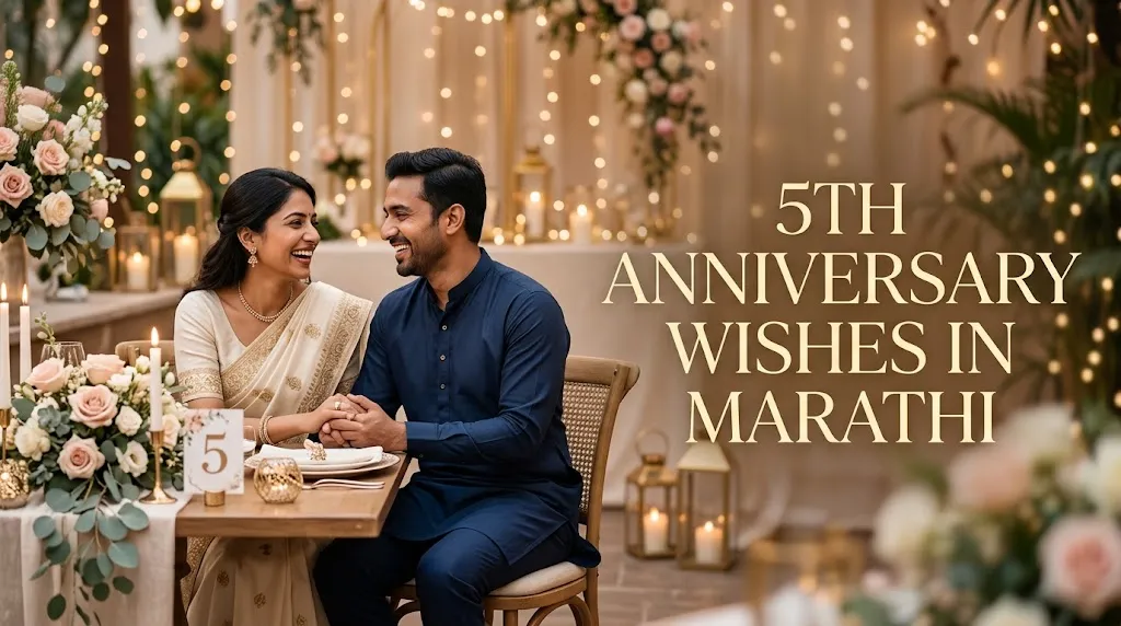 5th Anniversary Wishes In Marathi