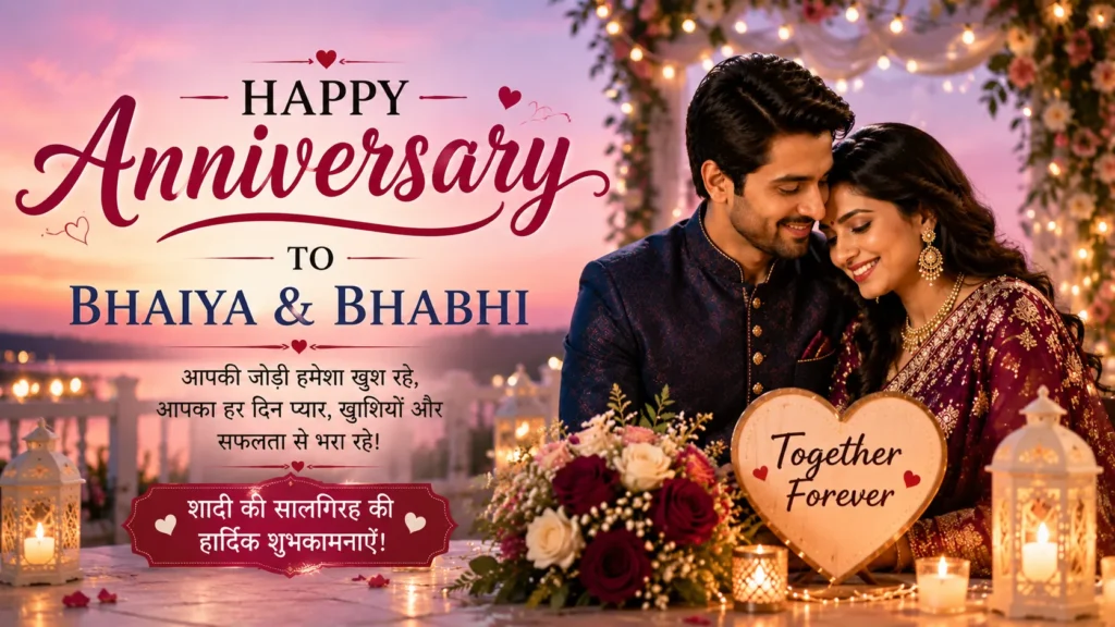 Anniversary Wishes for Bhaiya(2)