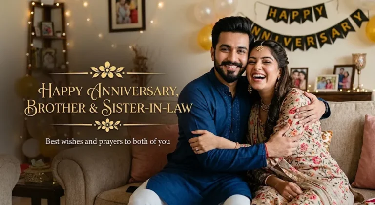 Anniversary Wishes for Bhaiya and Bhabhi