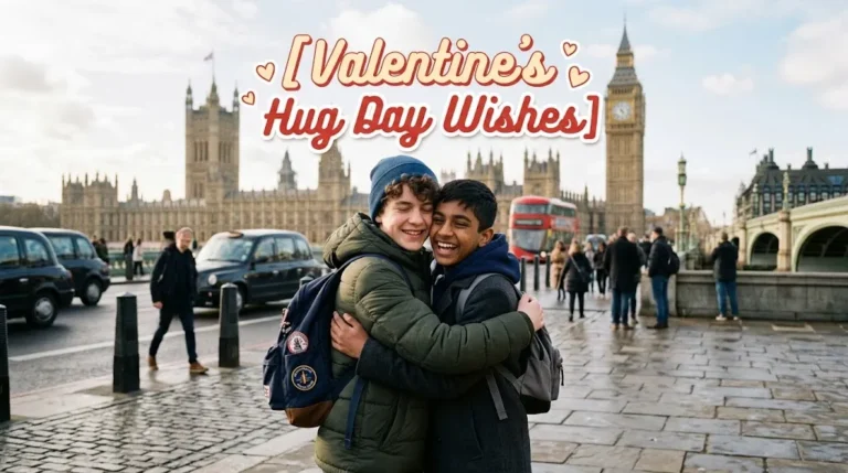 Valentine’s Hug Day Wishes
