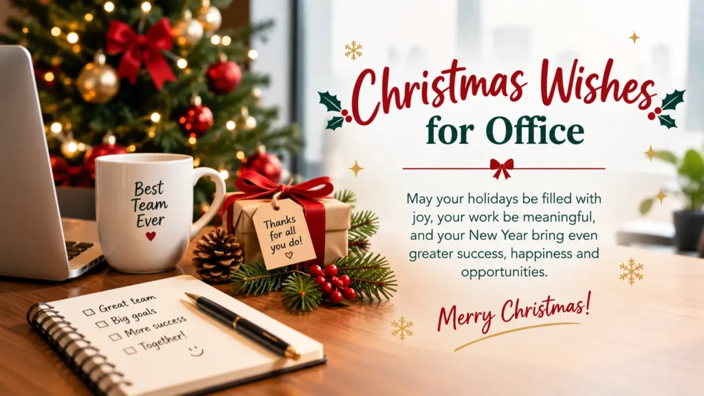 Christmas Wishes For Office