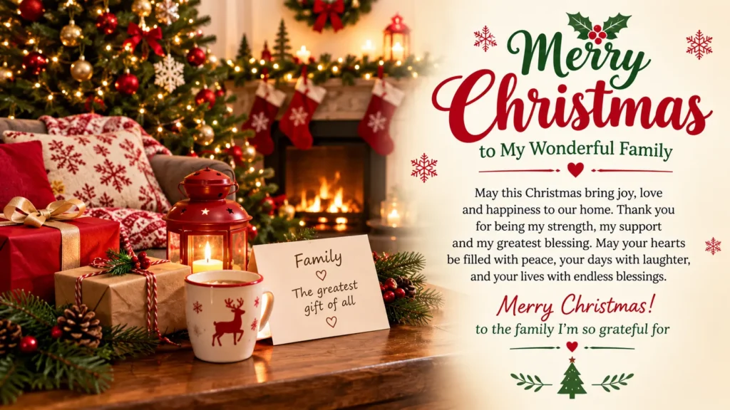 Christmas Wishes For Family