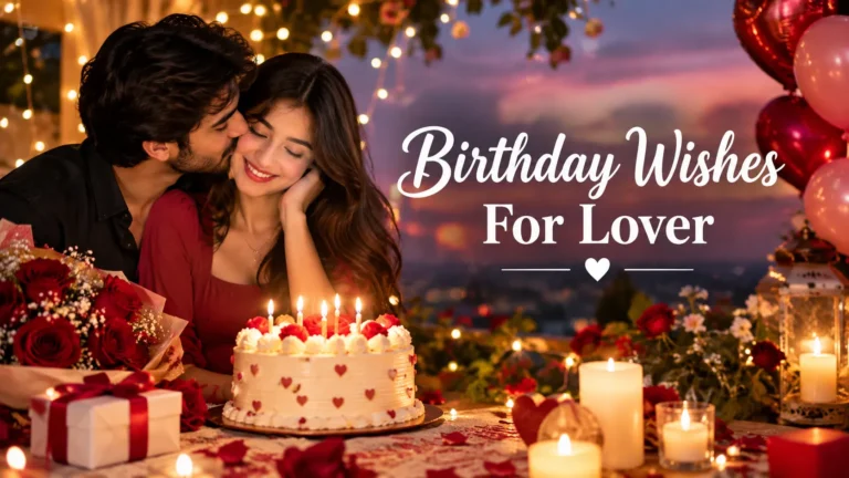 Birthday Wishes For Lover