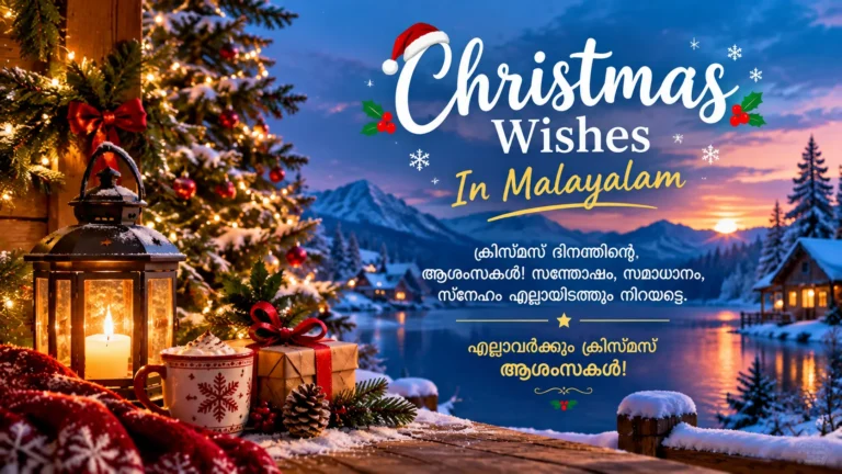 Christmas Wishes In Malayalam