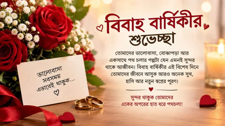 Anniversary Wishes In Bengali