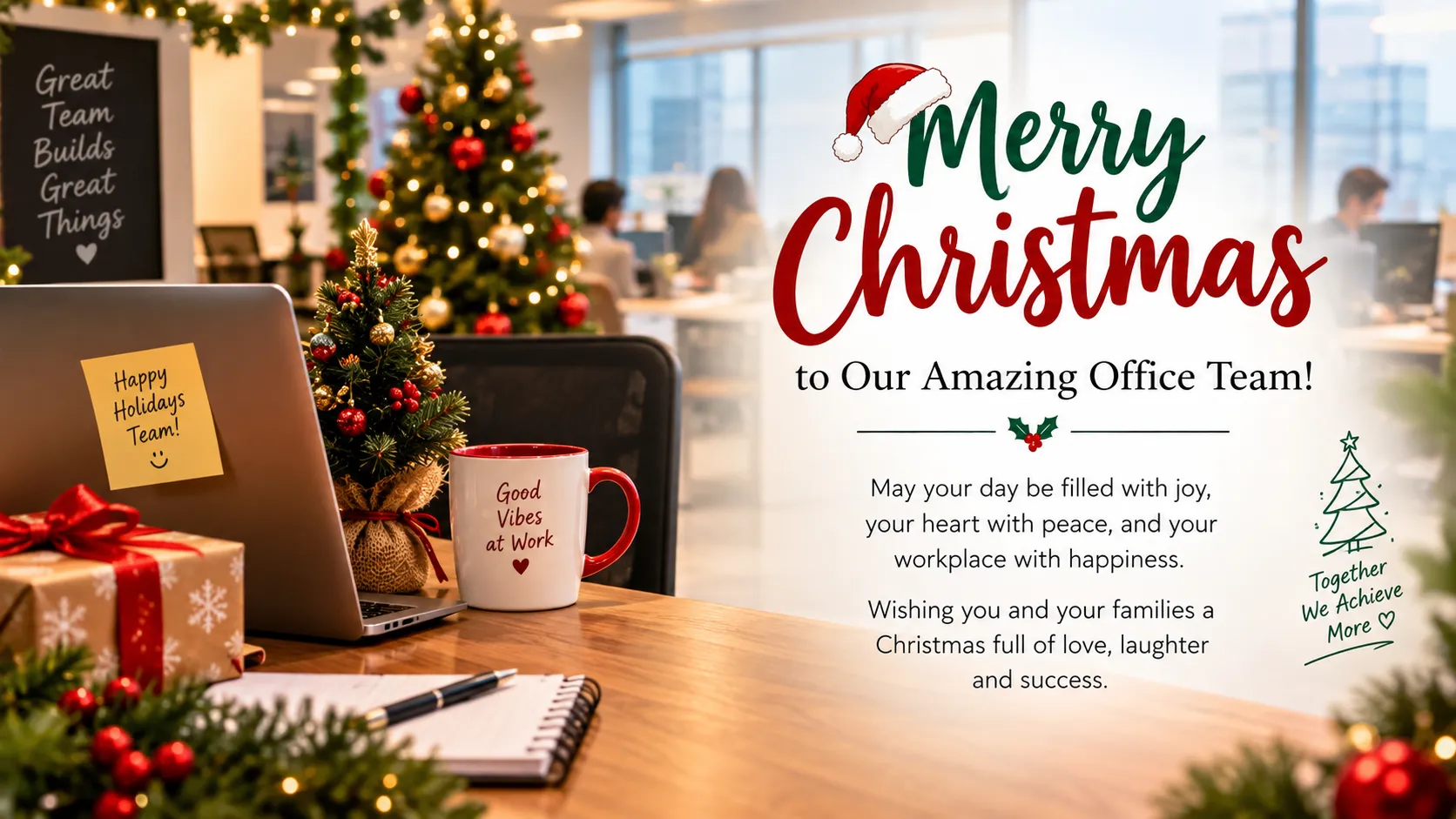 Christmas Wishes For Office