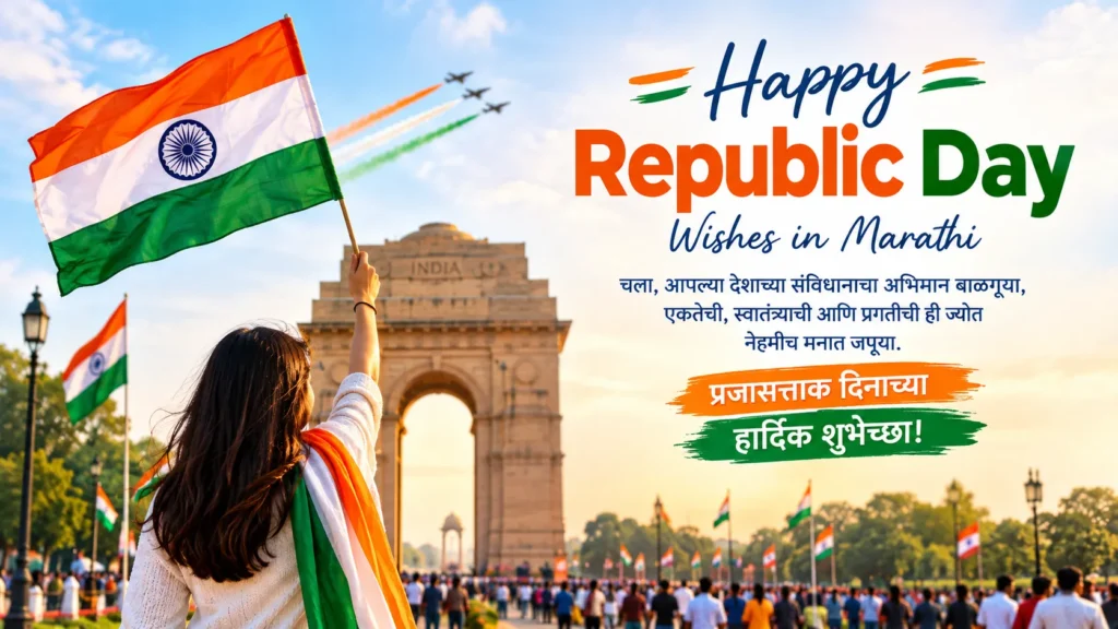 Republic Day Wishes in Marathi center (2)