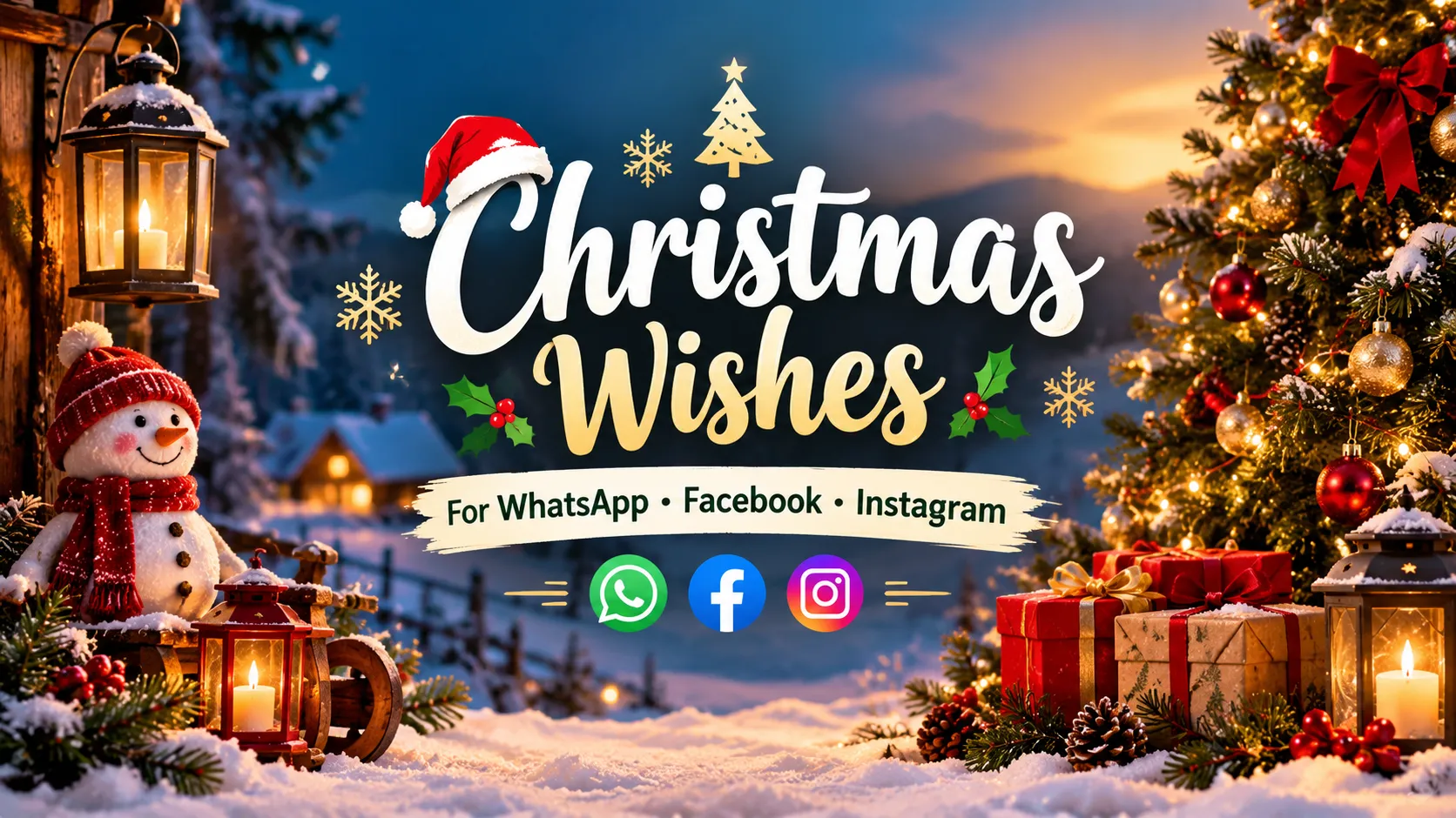 Christmas Wishes Whatsapp Fb Insta