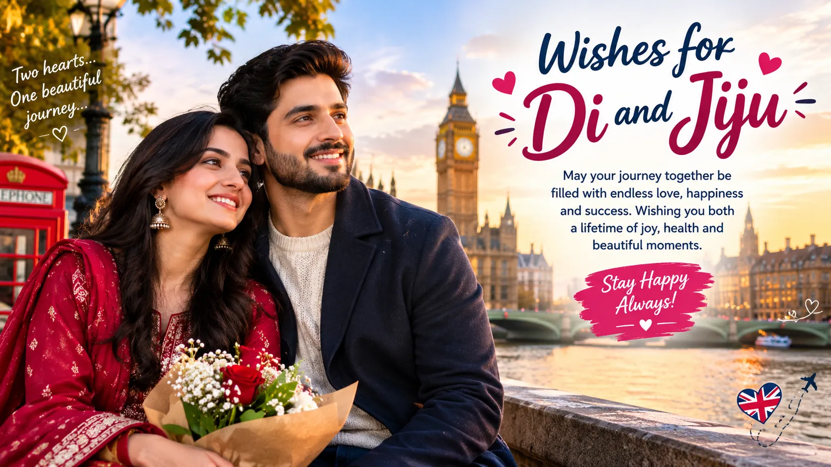 Wishes for Di and Jiju