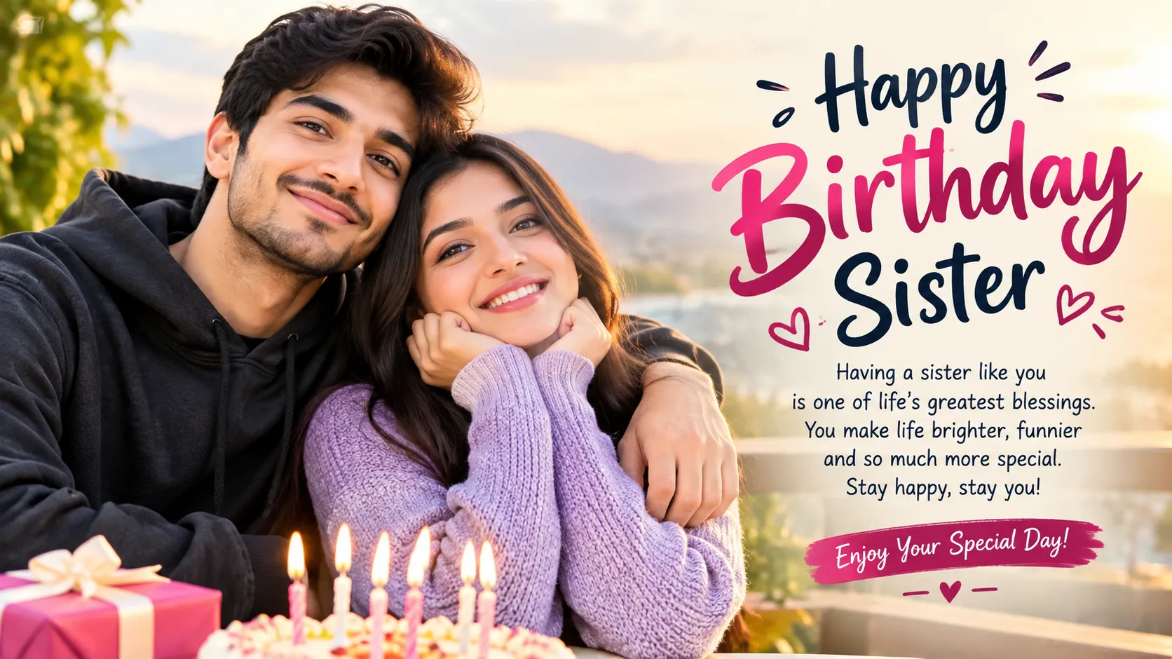 Happy Birthday Sister Images