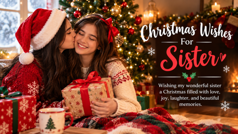 ChristmasWishes For Sister