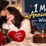 1 Month Anniversary Wishes