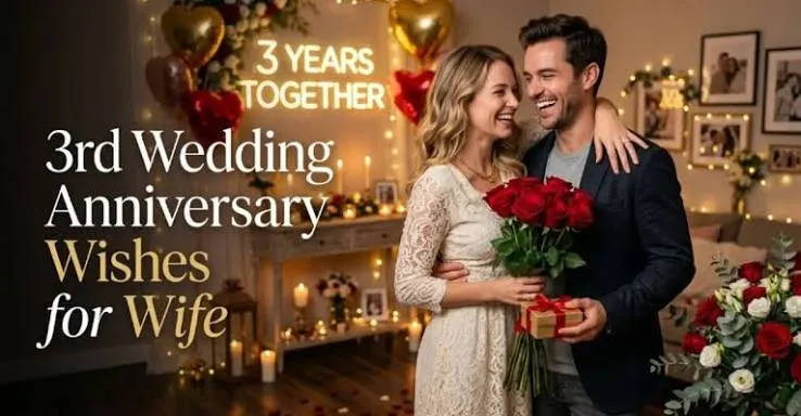 3rd Marriage Anniversary Wishes center (1)
