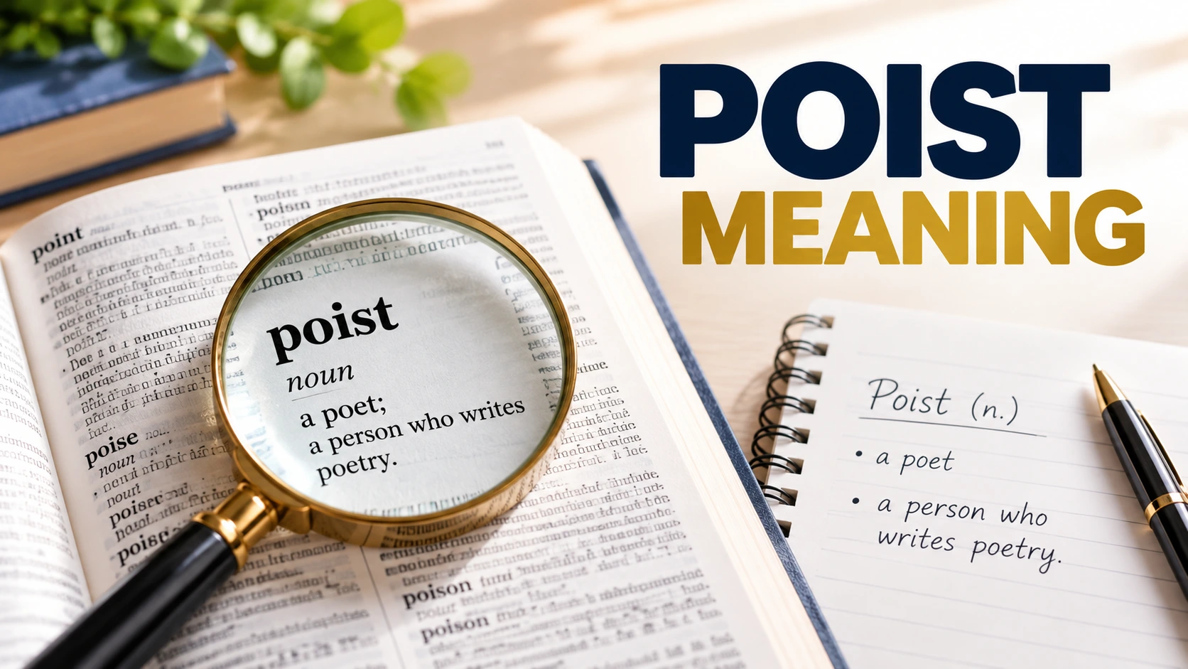 Poist Meaning