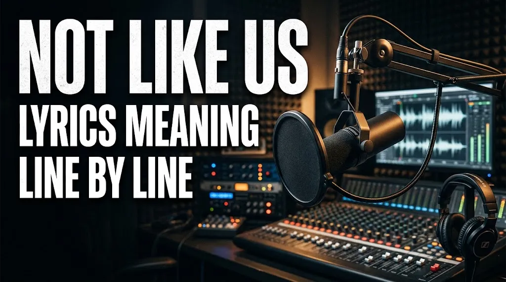 Not Like Us Lyrics Meaning Line By Line